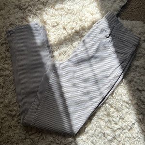 Uniqlo Pinstripe Jeggings